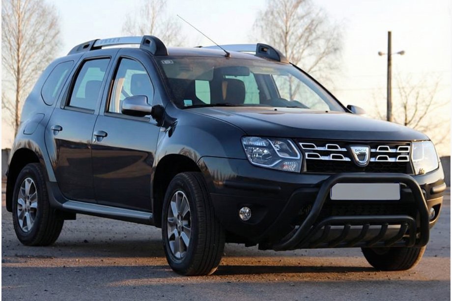 Dacia Duster 2008–2018 Kängurubåge WT002 Black (rostfritt stål) Image