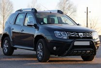 Renault Duster 2008–2017 Kängurubåge WT002 Black (rostfritt stål) foto 1