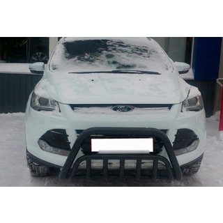 Frontbåge WT002 Black (rostfritt stål) Ford Kuga/Escape 2013–2019 foto 3