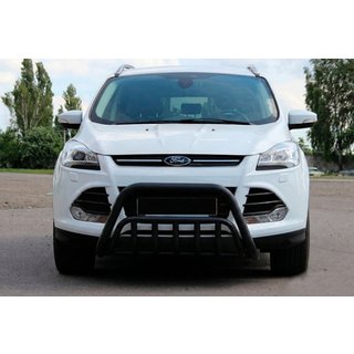 Frontbåge WT002 Black (rostfritt stål) Ford Kuga/Escape 2013–2019 foto 1