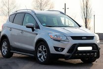 Ford Kuga 2008–2013 Frontbåge WT002 Black (rostfritt stål) foto 3