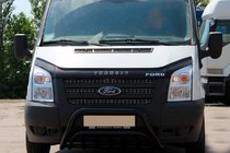 Ford Transit 2000–2014 Bullbar WT002 Black (2006-2014, rostfritt stål) foto 2