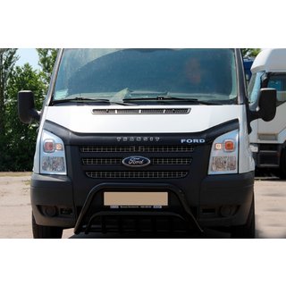 Bullbar WT002 Black (2006-2014, rostfritt stål) Ford Transit 2000–2014 foto 2