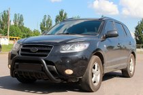 Hyundai Santa Fe 2 2006–2012 Frontbåge WT002 Black (rostfritt stål) foto 1