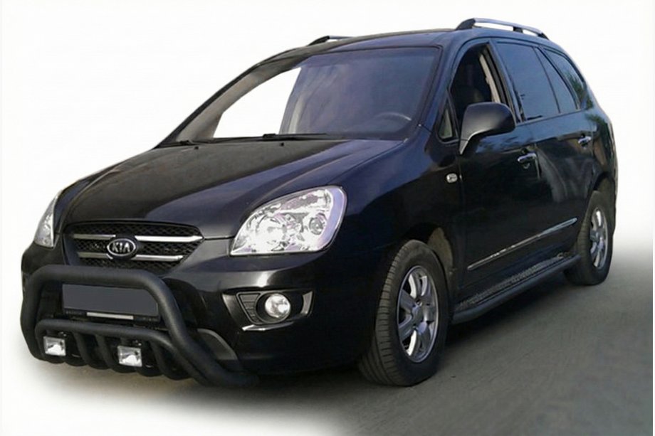 Kia Carens 1999–2012 Kängurubåge WT002 Black (rostfritt stål) Image