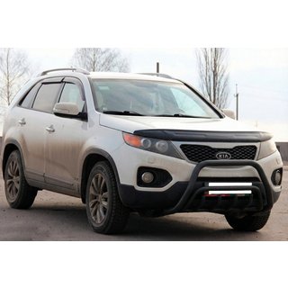 Frontbåge WT002/2 Black (rostfritt stål) Kia Sorento II XM 2009–2014 foto 2