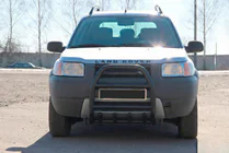 Land Rover Freelander I 1997–2006 Frontbåge (bullbar) QT007 Black (rostfritt stål) foto 4