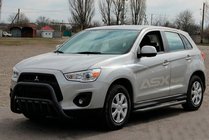 Mitsubishi ASX 2010–2023 Frontbåge WT002 Black (rostfritt stål) foto 2
