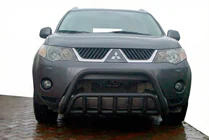 Mitsubishi Outlander 2006–2012 Frontbåge WT002 Black (rostfritt stål) foto 2