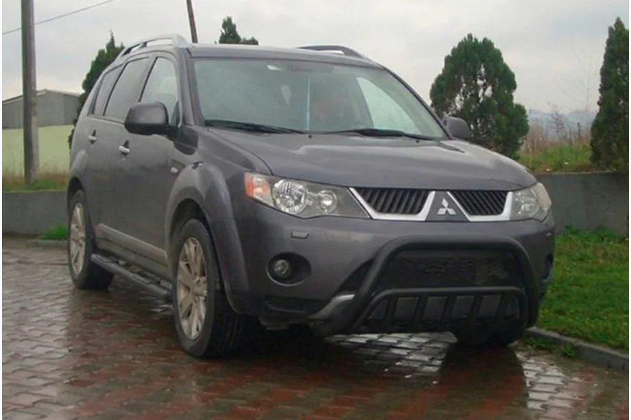 Mitsubishi Outlander 2006–2012 Frontbåge WT002 Black (rostfritt stål) Image