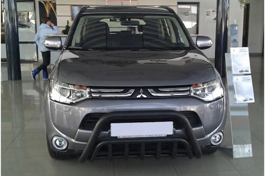 Mitsubishi Outlander 2012–2021 Frontbåge WT002 Black (rostfritt stål) Image