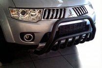 Mitsubishi Pajero Sport 2008–2015 Frontbåge WT002 Black (rostfritt stål) foto 4