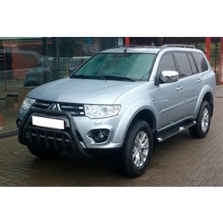 Frontbåge WT002 Black (rostfritt stål) Mitsubishi Pajero Sport 2008–2015 foto 2