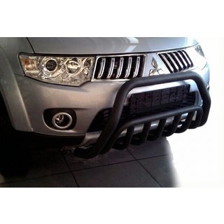 Frontbåge WT002 Black (rostfritt stål) Mitsubishi Pajero Sport 2008–2015 foto 4
