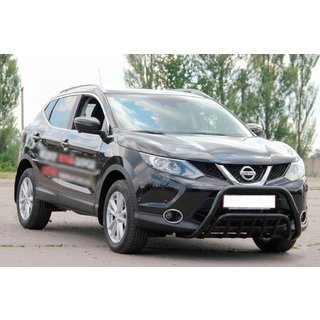 Kängurubåge WT002 Black (rostfritt stål) Nissan Qashqai 2014–2021 foto 3