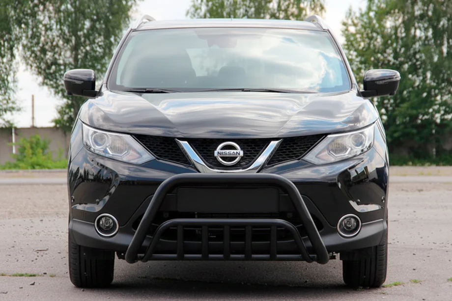 Nissan Qashqai 2014–2021 Kängurubåge WT002 Black (rostfritt stål) Image