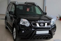 Nissan X-trail T31 2007–2014 Frontbåge WT002 Black (rostfritt stål) foto 1
