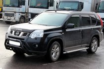 Nissan X-trail T31 2007–2014 Frontbåge WT002 Black (rostfritt stål) foto 3