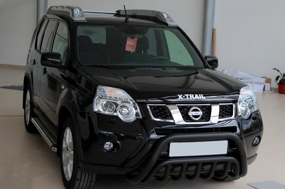 Nissan X-trail T31 2007–2014 Frontbåge WT002 Black (rostfritt stål) Image