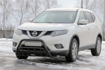 Nissan X-trail T32/Rogue 2014–2021 Kängurubåge WT002 Black (rostfritt stål) foto 3
