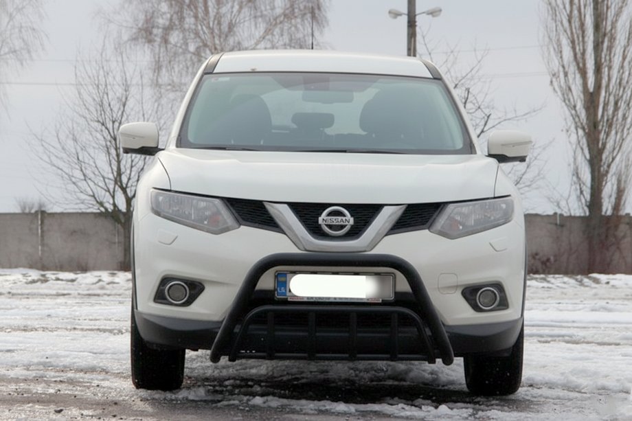Nissan X-trail T32/Rogue 2014–2021 Kängurubåge WT002 Black (rostfritt stål) Image
