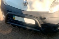 Renault Kangoo 2008–2020 Frontbåge WT002 Black (rostfritt stål) foto 3