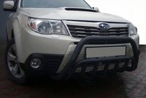 Subaru Forester 2008–2013 Frontbåge WT002 Black (rostfritt stål) foto 1