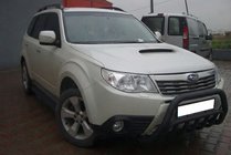 Subaru Forester 2008–2013 Frontbåge WT002 Black (rostfritt stål) foto 2
