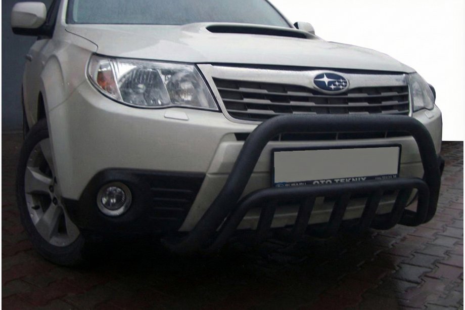 Subaru Forester 2008–2013 Frontbåge WT002 Black (rostfritt stål) Image