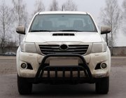 Toyota Hilux 2006–2015 Frontbåge WT002 Black (rostfritt stål) foto 1