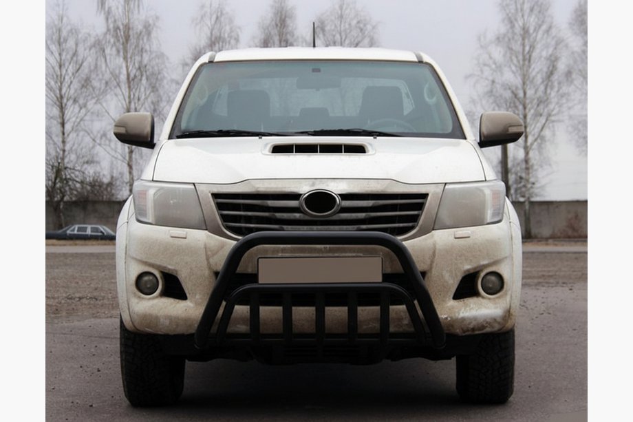 Toyota Hilux 2006–2015 Frontbåge WT002 Black (rostfritt stål) Image