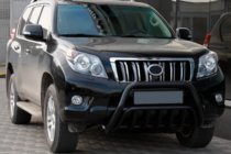 Toyota Land Cruiser Prado 150 2009–2023 Kängurubåge WT002 Black (rostfritt stål) foto 4