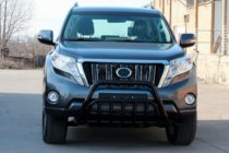 Toyota Land Cruiser Prado 150 2009–2023 Kängurubåge WT002 Black (rostfritt stål) foto 5
