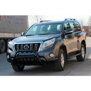 Kängurubåge WT002 Black (rostfritt stål) Toyota Land Cruiser Prado 150 2009–2023 foto 3