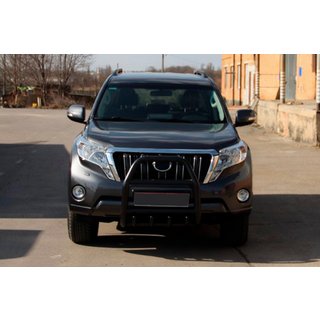 Kängurubåge QT007 Black (rostfritt stål) Toyota Land Cruiser Prado 150 2009–2023 foto 3