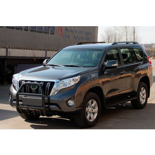 Kängurubåge QT007 Black (rostfritt stål) Toyota Land Cruiser Prado 150 2009–2023 foto 2