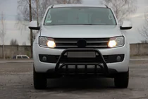Volkswagen Amarok 2010–2022 Kängurubåge WT002 Black (rostfritt stål) foto 2