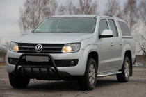 Volkswagen Amarok 2010–2022 Kängurubåge WT002 Black (rostfritt stål) foto 1