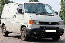 Volkswagen T4 Transporter 1990–2003 Frontbåge WT002 60 mm Black (rostfritt stål) foto 2