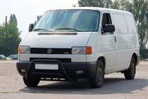 Volkswagen T4 Transporter 1990–2003 Frontbåge WT002 60 mm Black (rostfritt stål) foto 1
