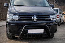 Volkswagen T5 2010–2015 Kängurubåge WT002 Black (rostfritt stål) foto 1
