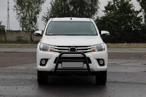 Toyota Hilux 2015– Frontbåge QT008 Black (rostfritt stål) foto 2