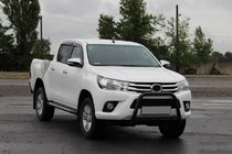 Toyota Hilux 2015– Frontbåge QT008 Black (rostfritt stål) foto 1
