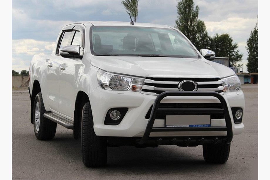 Toyota Hilux 2015– Frontbåge WT010 Black (rostfritt stål) Image
