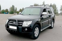 Mitsubishi Pajero Wagon IV 2006–2021 Kofångarbåge QT011 Black (rostfritt stål) foto 2