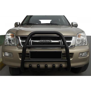 Frontbåge QT007 Black (rostfritt stål) Isuzu D-Max 2011–2019