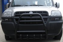 Fiat Doblo I 2001–2005 Frontbåge QT007 Black (rostfritt stål) foto 1