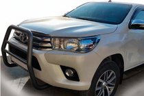 Toyota Hilux 2015– Frontbåge QT007 Black (rostfritt stål) foto 1