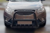 SsangYong Korando 2010–2019 Frontbåge F1-40 Black (rostfritt stål) foto 2