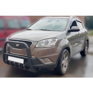 Frontbåge F1-40 Black (rostfritt stål) SsangYong Korando 2010–2019 foto 3